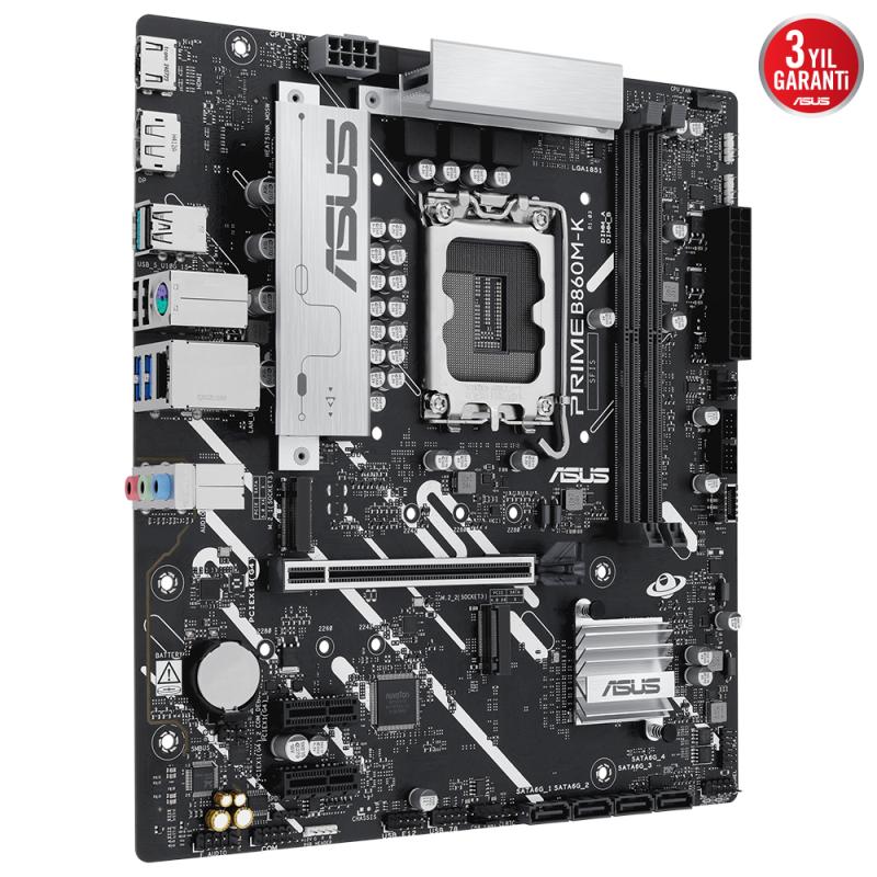 Asus%20Prıme%20B860m-k%202x%20Ddr5%20Dp/hdmı%202x%20M.2%201x%202.5glan%20Usb3.2%201851p%20Anakart