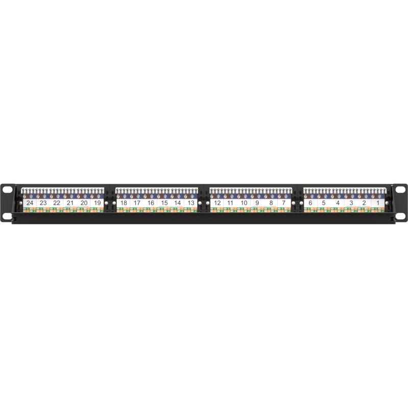Ager%20Ac-611-24e%208p8c,lsa,altın%20Kontak%2024%20Port%20Cat6%20Dolu%201u%20Zırhsız%20Patch%20Panel