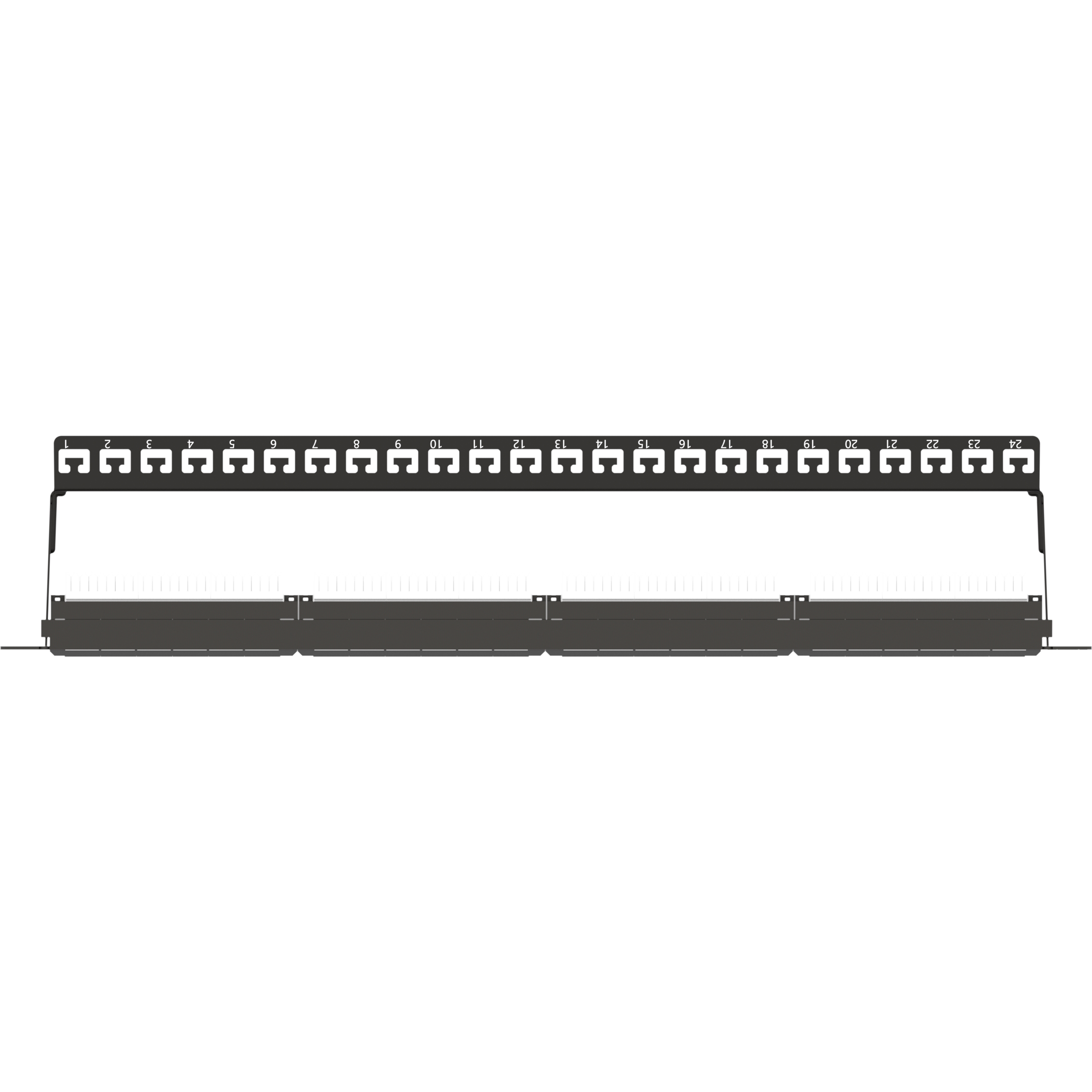 Ager%20Ac-611-24e%208p8c,lsa,altın%20Kontak%2024%20Port%20Cat6%20Dolu%201u%20Zırhsız%20Patch%20Panel