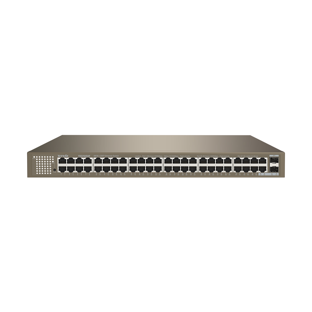 Tenda%20Teg1050f%2048%20Port%2010/100/1000%202%20X%20Sfp%20Yonetılemez%20Rack%20Mount%20Swıtch