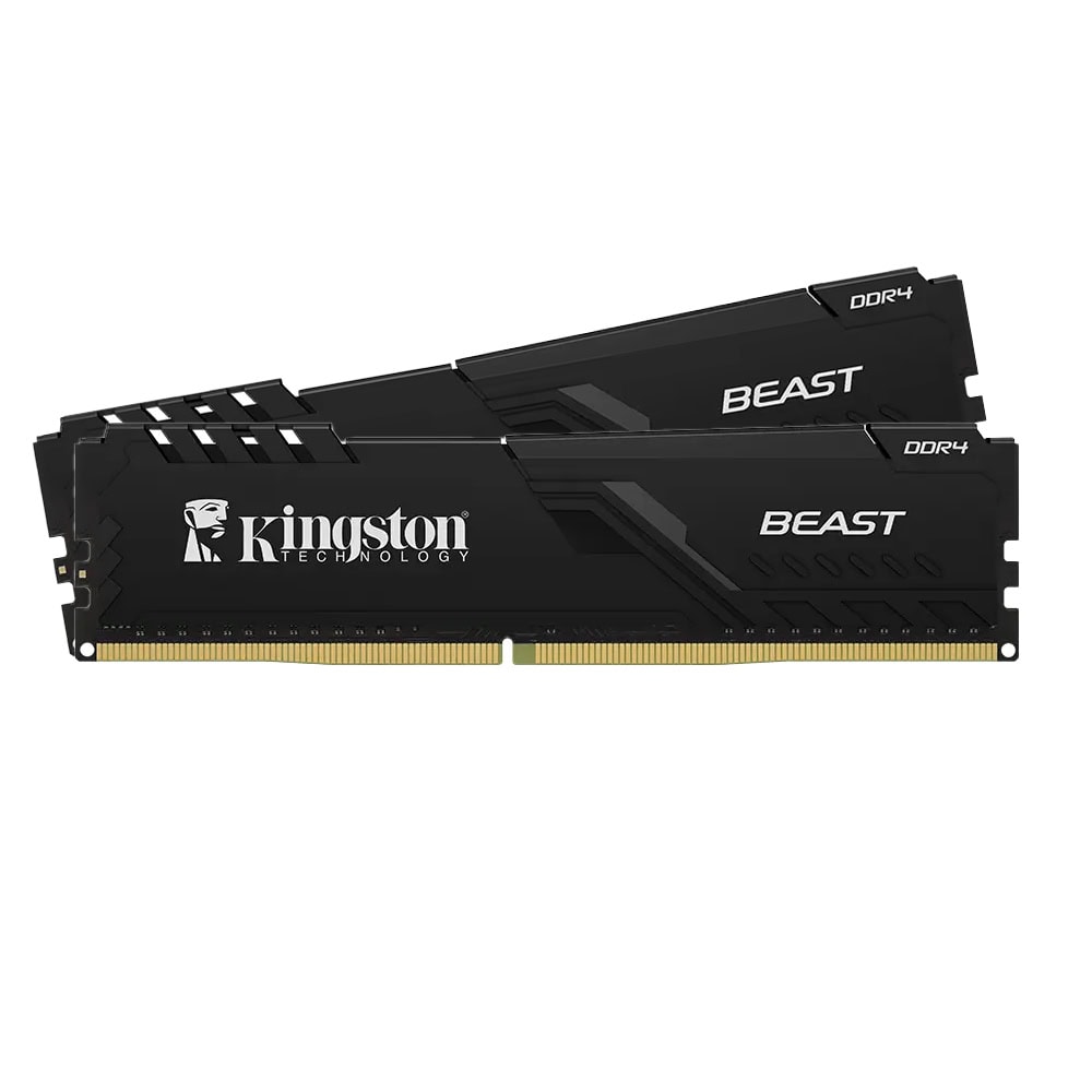 Kıngston%2032gb%20(2x16gb)%203600mhz%20Ddr4%20Beast%20Kf436c18bbk2/32tr%20Pc%20Ram