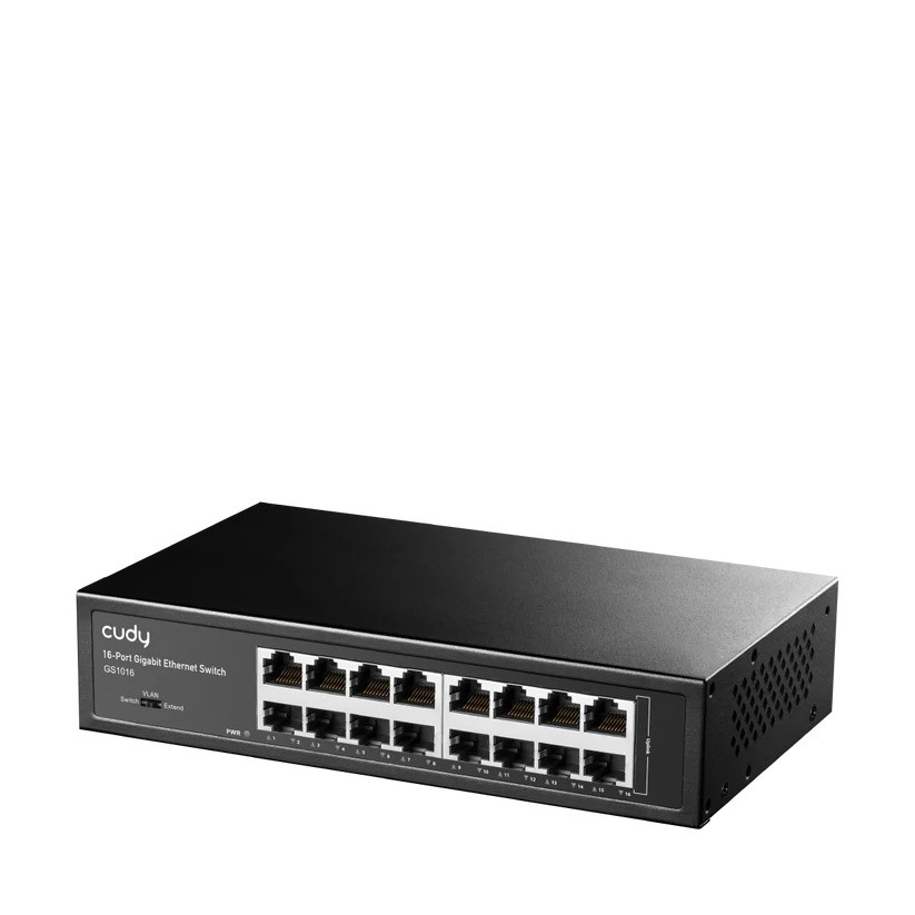 Cudy%20Gs1016%2016%20Port%2010/100/1000%20Yonetılemez%20Rack%20Mount%20Swıtch%20Metal%20Kasa