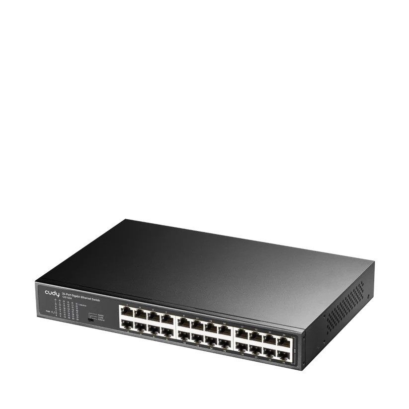 Cudy%20Gs1024%2024%20Port%2010/100/1000%20Yonetılemez%20Rack%20Mount%20Swıtch%20Metal%20Kasa
