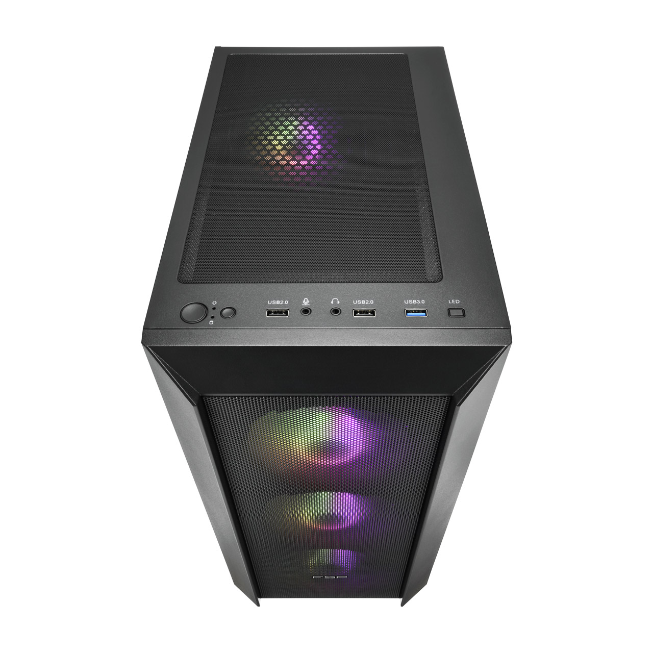 Fsp%20Cmt218%20650w%204x%20Fan%20E-atx%20Siyah%20Gamıng%20Kasa