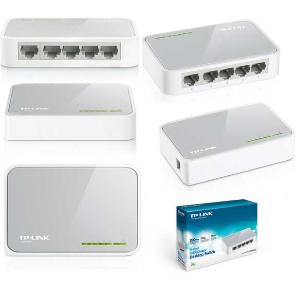 Tp-lınk%20Tl-sf1005d%205%20Port%2010/100%20Fast%20Ethernet%20Desktop%20Swıtch