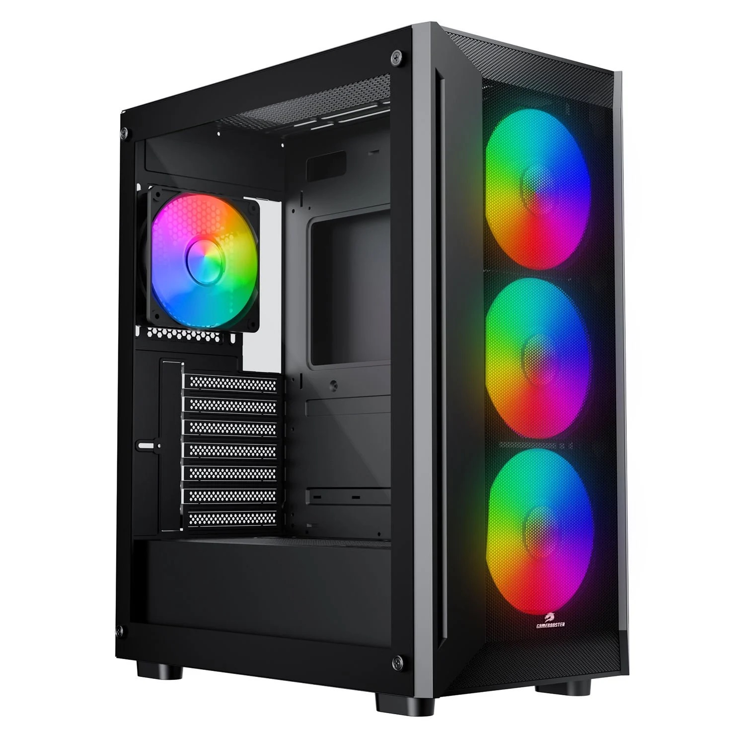 GAMEBOOSTER%20RAIDER%20GBE651B%20650W%2080+%204x12CM%20FAN%20E-ATX%20USB3.0%20GAMING%20KASA