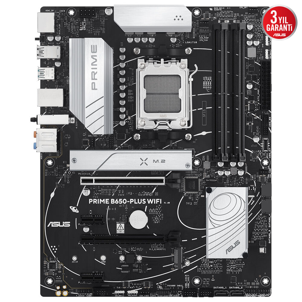Asus%20Prıme%20B650-plus%20Wıfı%204xddr5%20Dp/hdmı%202xm.2%20Am5%20Anakart