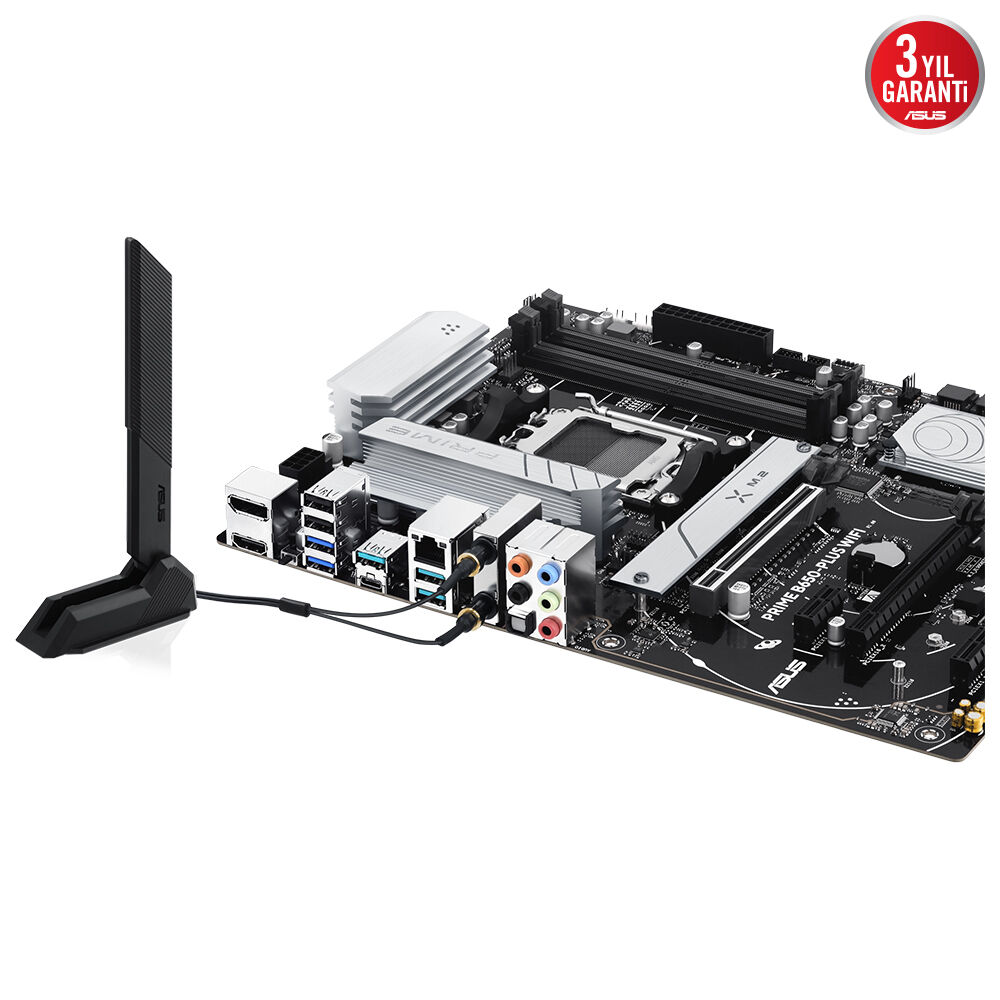 Asus%20Prıme%20B650-plus%20Wıfı%204xddr5%20Dp/hdmı%202xm.2%20Am5%20Anakart