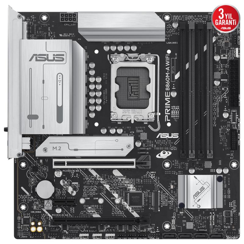 Asus%20Prıme%20B860m-a%20Wıfı%204x%20Ddr5%20Dp/hdmı%202x%20M.2%201x%202.5glan/wıfı/bt%20Usb3.2%201851p%20Anakart