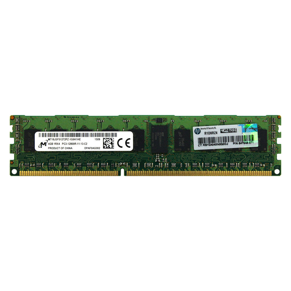 Hp%20647895r-b21%204gb%201600%20Mhz%20Ddr3%20Ecc%20Server%20Ram