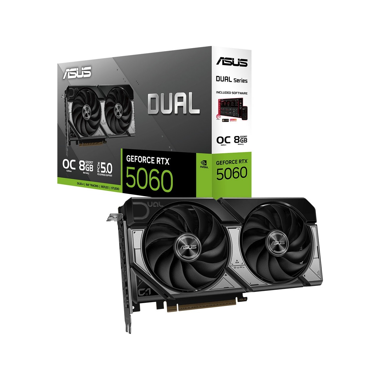 Asus%20Dual-rtx5060-o8g%20Rtx5060%208gb%20Ddr7%20128bit%203xdp/1xhdmı