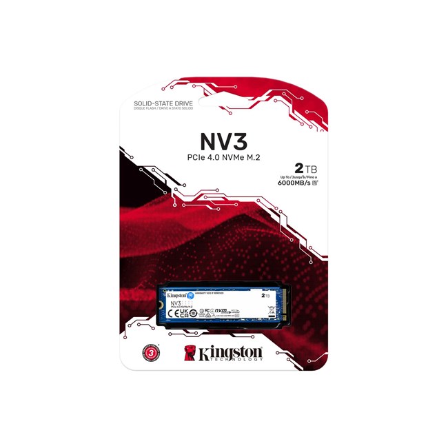 Kıngston%20Nv3%202%20Tb%206000/5000mb/s%20Pcıe%204.0%20Nvme%20Ssd%20Snv3s/2000g