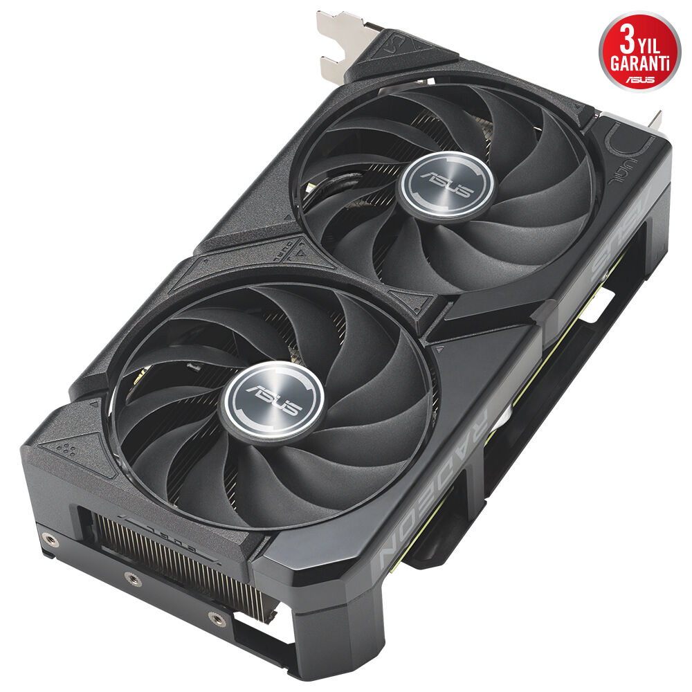 Asus%20Dual-rx9060xt-8g%20Rx9060xt%208gb%20Ddr7%20128bit%203xdp/1xhdmı