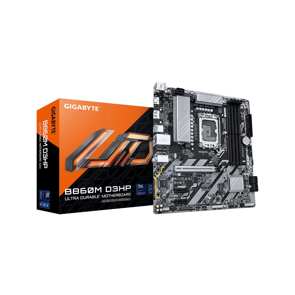 Gıgabyte%20B860m-d3hp%204x%20Ddr5%20Dp/hdmı%202x%20M.2%20Usb3.2%201851p%20Anakart