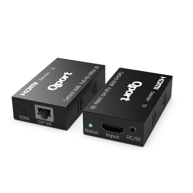 Qport%20Q-hex3%20Cat6%2060mt%20(2li)%20Hdmı%20Extender