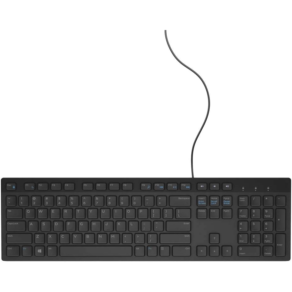 Dell%20Kb216%20(580-adhq)%20Kablolu%20Siyah%20Q-tr%20Klavye