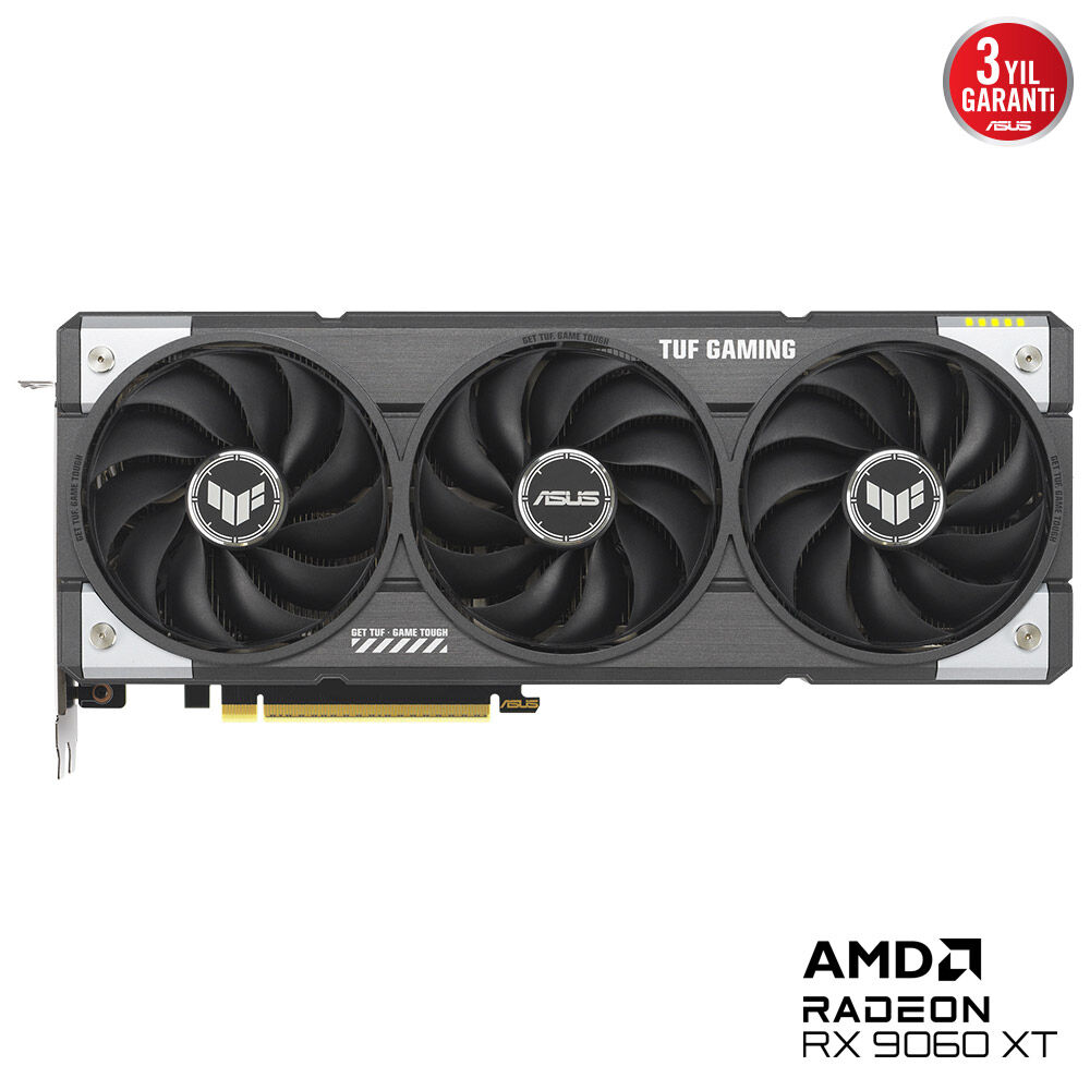 ASUS%20TUF-RX9060XT-O16G-GAMING%20AMD%20RADEON%20RX9060XT%2016GB%20GDDR6%20128bit%20%201xHDMI%202xDP%20EKRAN%20KART