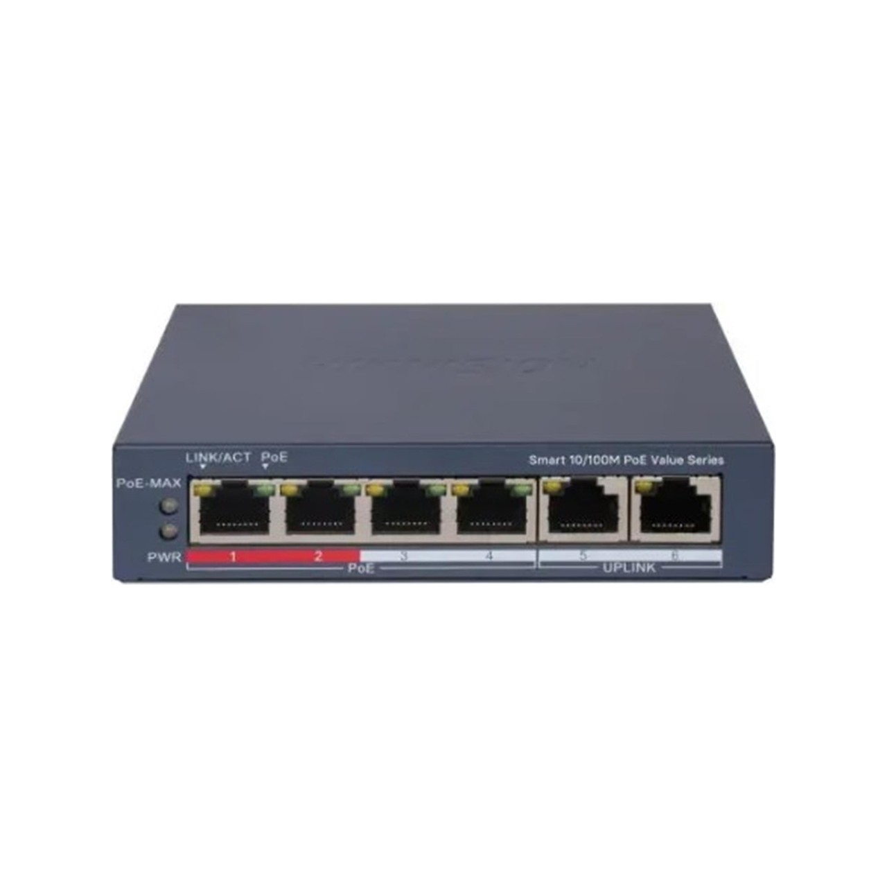 Hıkvısıon%20Ds-3e1106p-eı/m%204%20Port%2010/100%204%20Port%20Poe+%202%20Port%20Uplınk%2045w%20Yonetılemez%20Swıtch