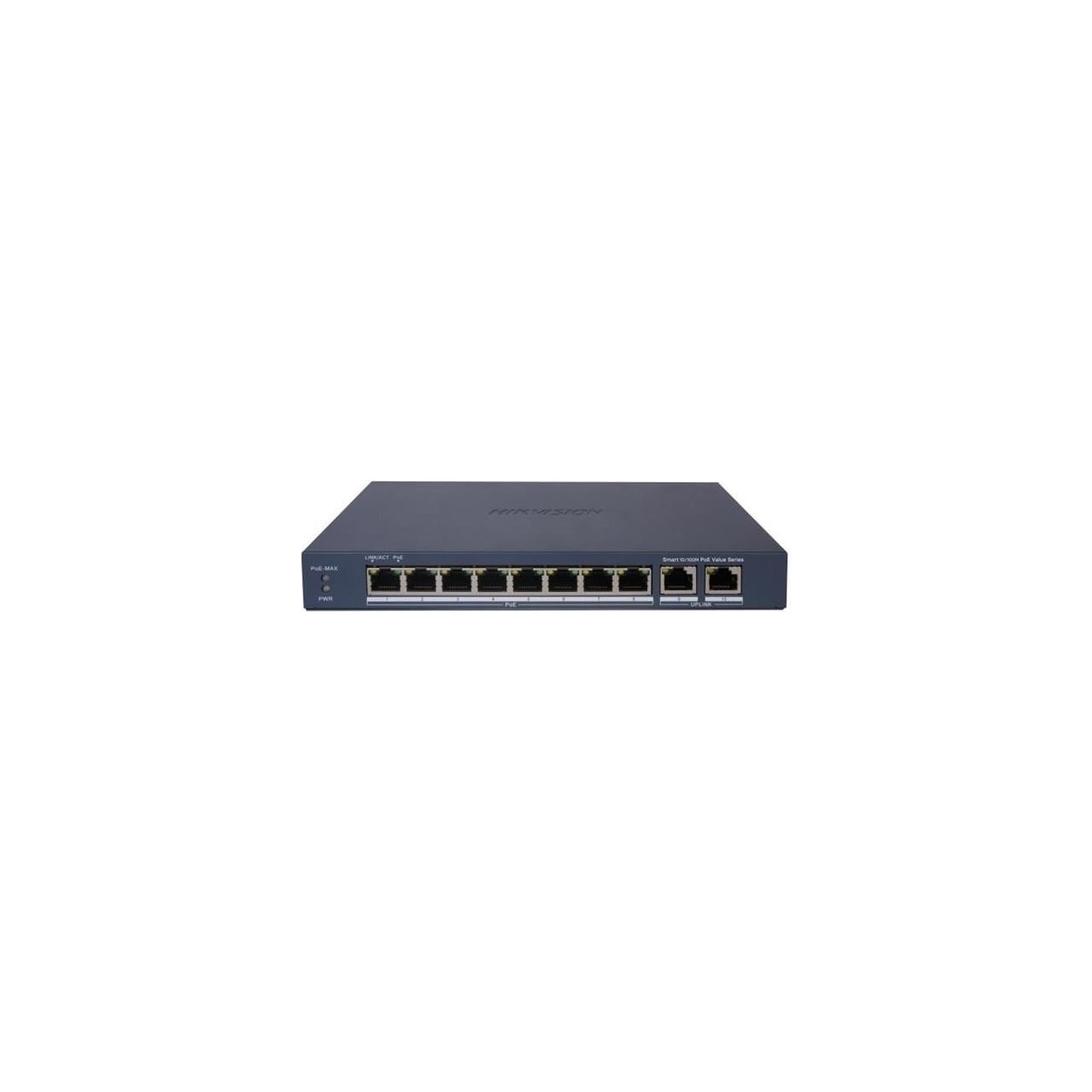 Hıkvısıon%20Ds-3e1310p-eı/m%208%20Port%2010/100%208%20Port%20Poe+%202%20Port%20Uplınk%2060w%20Yonetılemez%20Swıtch