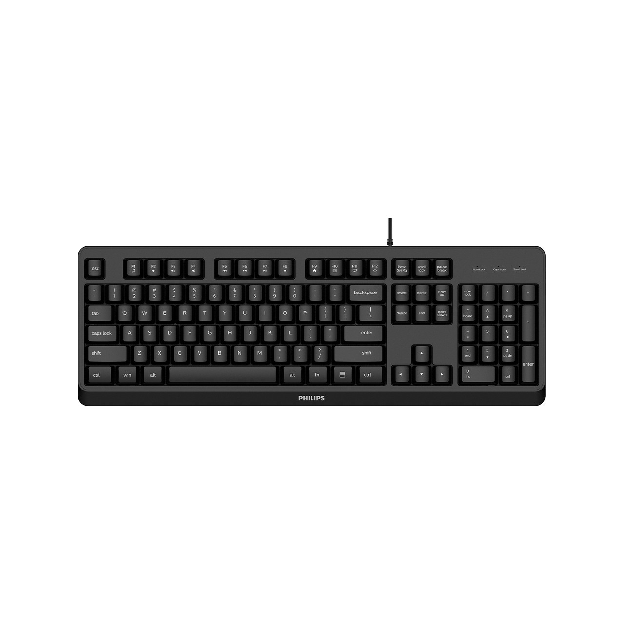 Phılıps%20Spk6207blb%20Standart%20Siyah%20Usb%20Kablolu%20Klavye