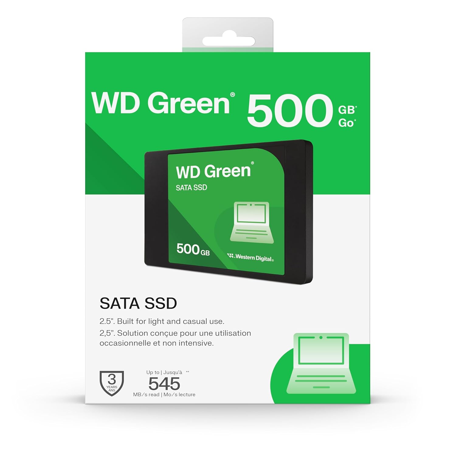 Wd%20Green%20500gb%20545/465mb/s%20Sata%203.0%20Ssd%20Wds500g5g0a