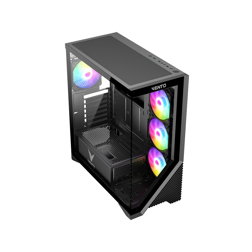 Vento%20Vg4202fl%20750w%2080+%20Br%20Gen5%204x12cm%20Rgb%20Fan%20E-atx%20Temperli%20Cam%202xusb2.0/1xusb3.0%20Siyah%20Gamıng%20Kasa