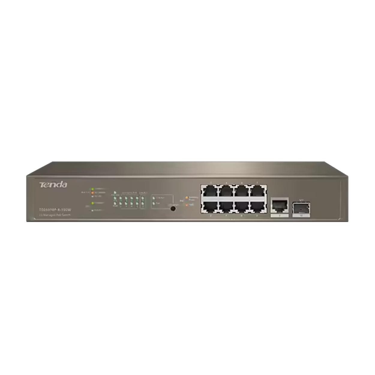Tenda%20Teg5310p-8-150w%2010%20Port%208%20Port%20Poe+%201x%20Uplınk%20+%201xsfp%20L3%20Yönetilebilir%20Rack%20Mount%20Swıtch%20150w