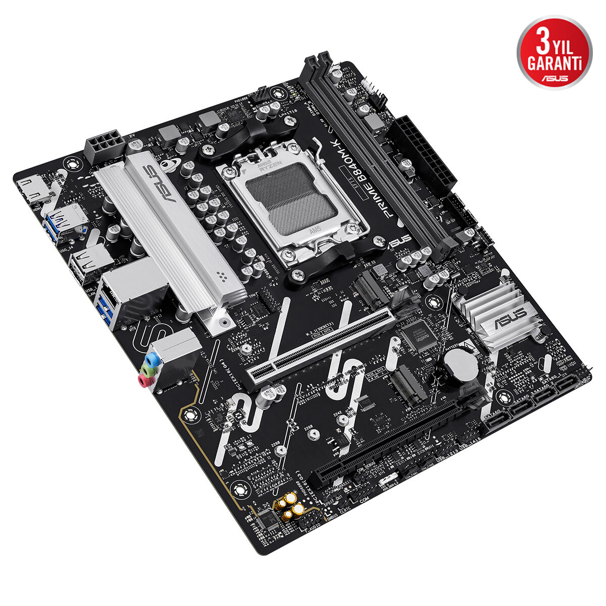 Asus%20Prıme%20B840m-k%202xddr5%20Hdmı%202xm.2%20Am5%20Anakart