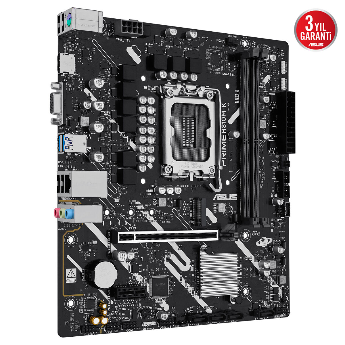 Asus%20Prıme%20H810m-k%202x%20Ddr5%20Hdmı/vga%201x%20M.2%201x%202.5glan%20Usb3.2%201851p%20Anakart
