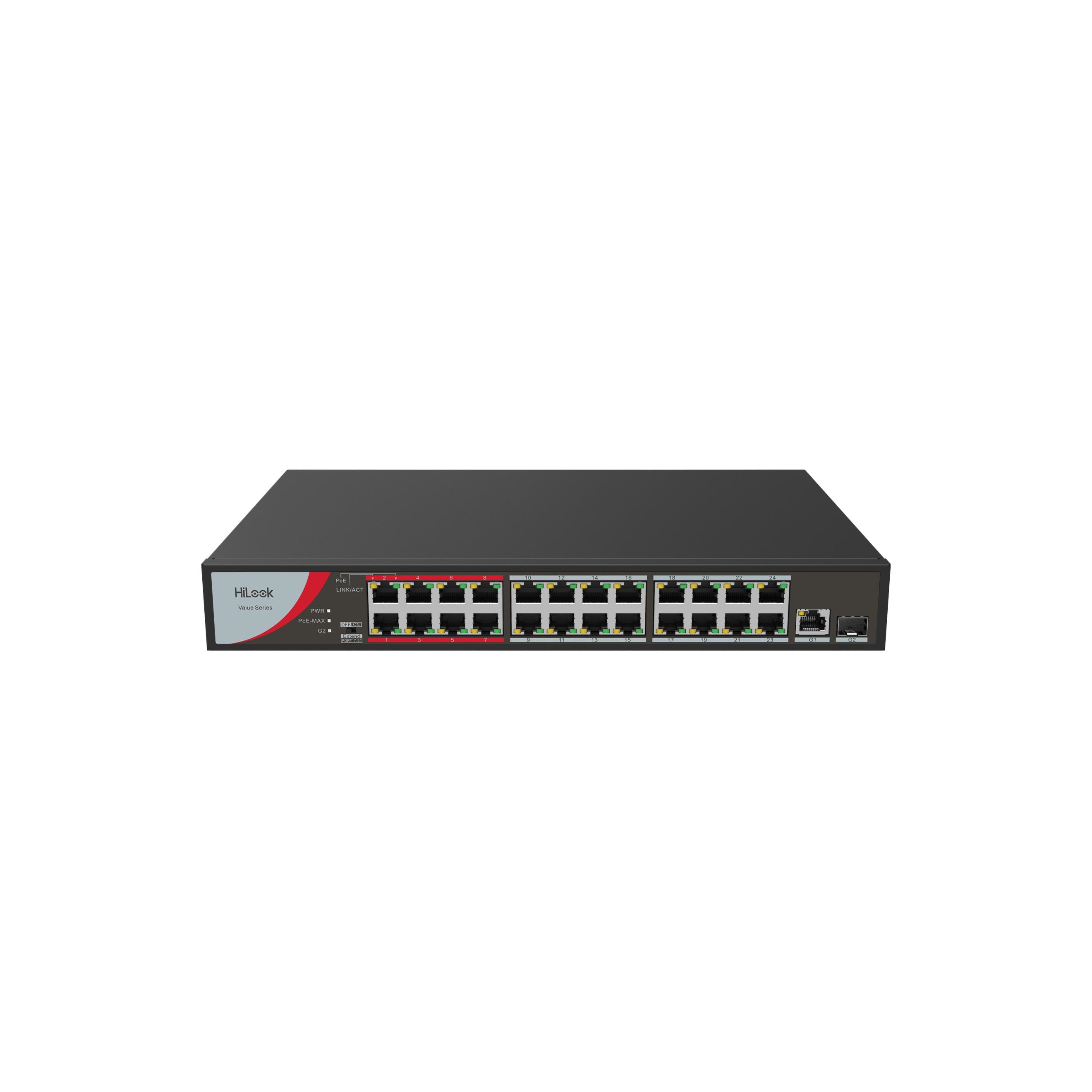 Hılook%20Ns-0326p-230%2024%20Port%2010/100%2024%20Port%20Poe+%201x%20Uplınk%20+%201xsfp%20230w%20Rack%20Mount%20Swıtch