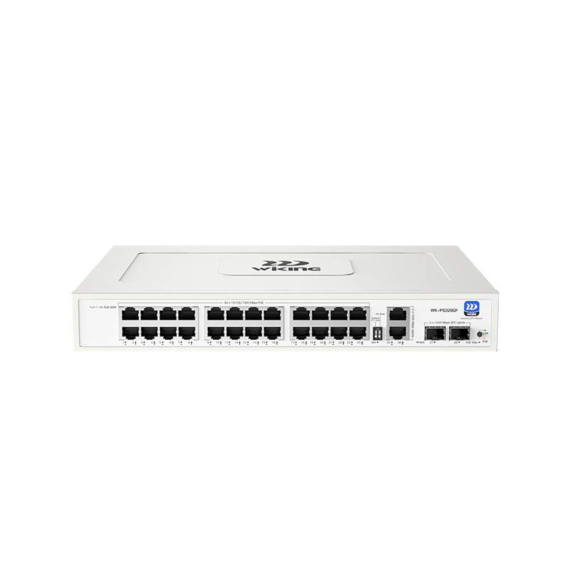 Wı-tek%20Wıkıng%20Wk-ps328gf%2024%20Port%2010/100/1000%2024%20Port%20Poe%202%20Port%20Uplınk%20+2%20Sfp%20285w%20Yonetılemez%20Rack%20Mount%20Swıtch