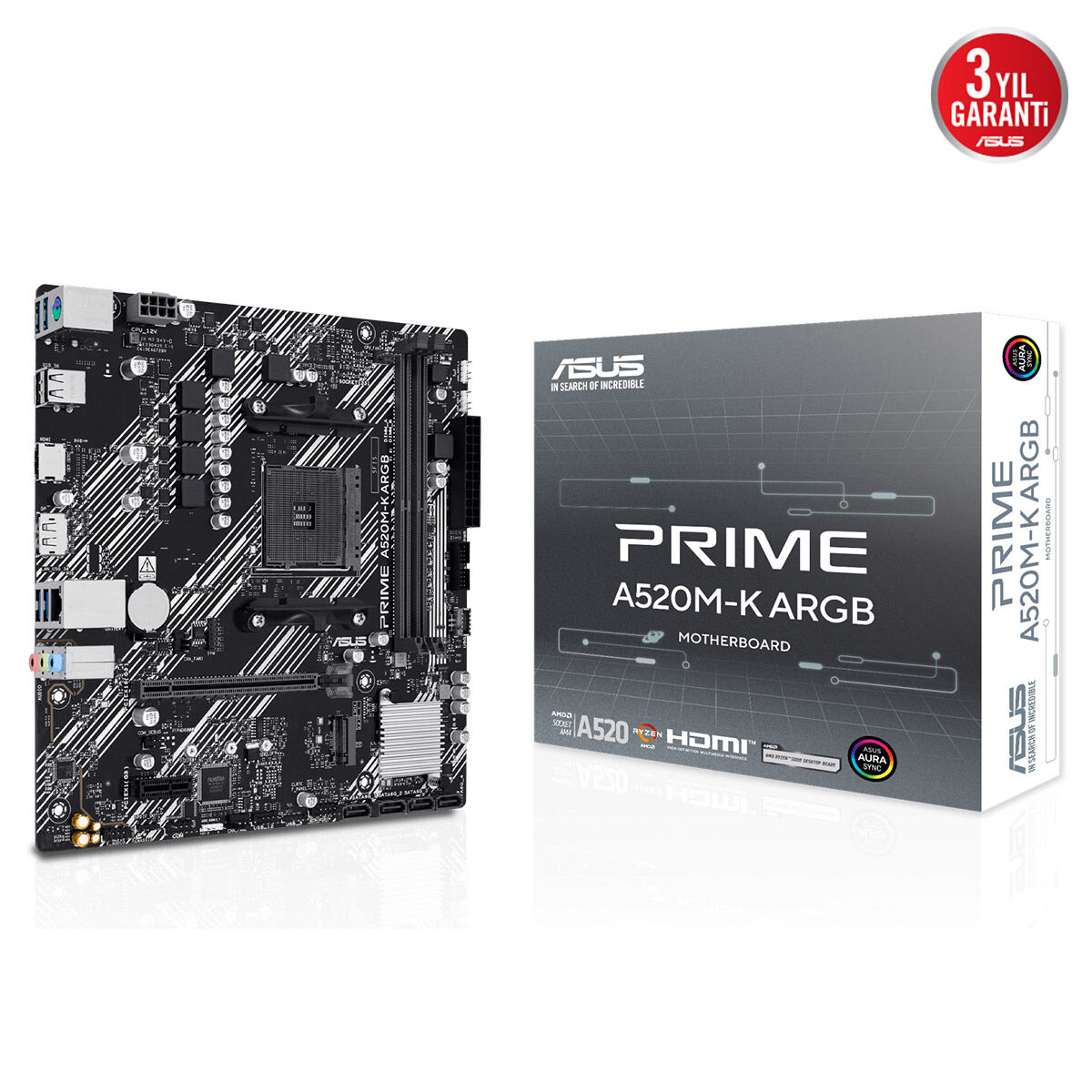 Asus%20Prıme%20A520m-k%20Argb%202xddr4%20Hdmı+dp%201xm2%20Am4%20Anakart