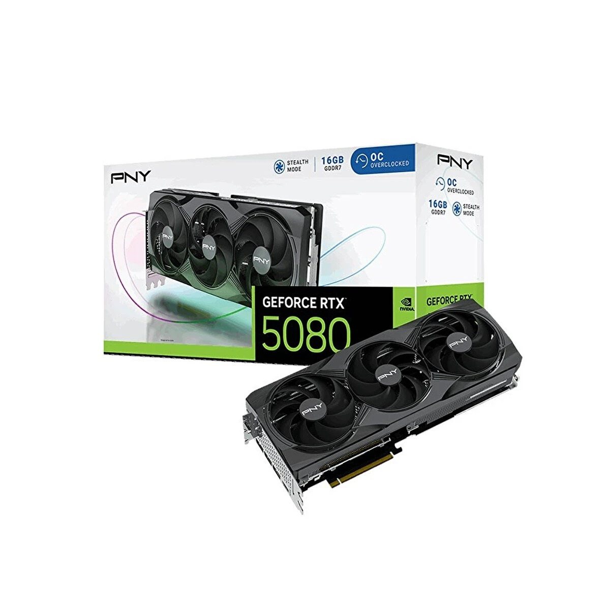Pny%20%20Rtx5080%20Oc%2016gb%20Gddr7%20256bit%203xdp/1xhdmı(vcg508016tfxpb1-o)