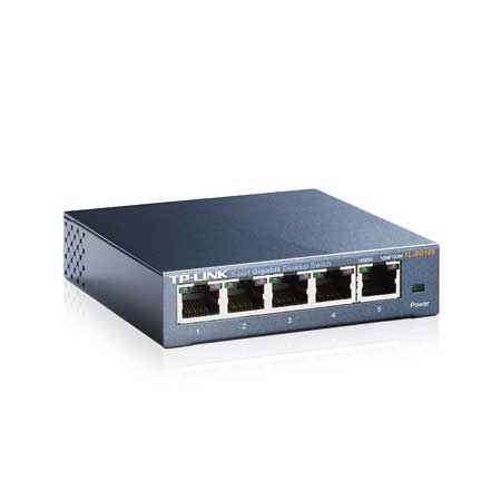 Tp-lınk%20Tl-sg105%205%20Port%2010/100/1000%20Fast%20Ethernet%20Desktop%20Swıtch