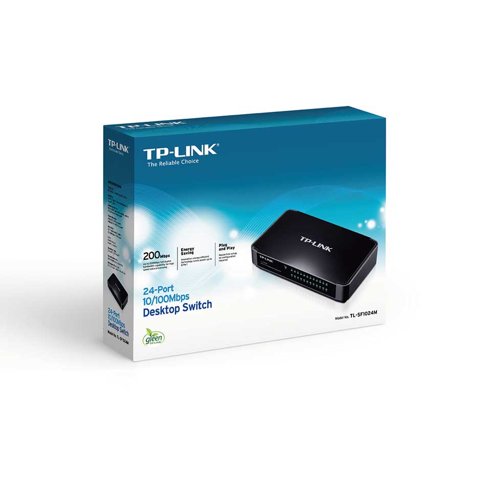 Tp-lınk%20Tl-sf1024m%2024%20Port%2010/100%20Yonetılemez%20Desktop%20Swıtch