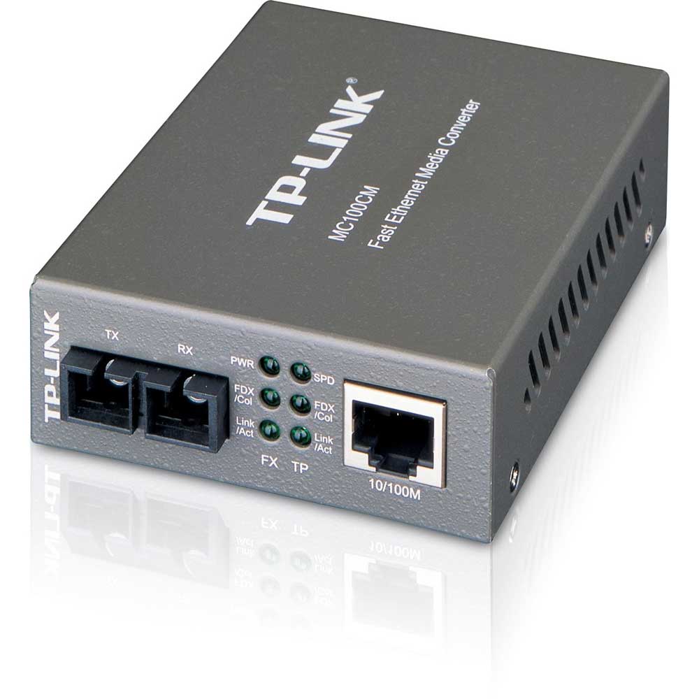 Tp-lınk%20Mc100cm%2010/100%20Sm/mm%20Cıft%20Yonlu%20Fast%20Eth.%20Medıa%20Converter