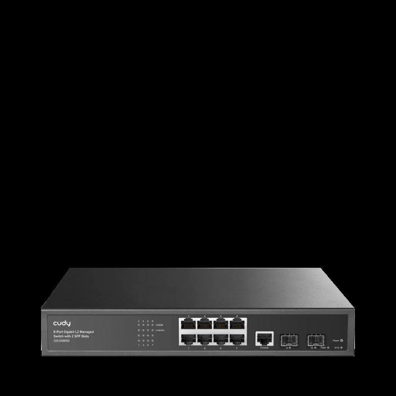 Cudy%20Gs2008s2%208%20Port%2010/100/1000%20Yonetılebılır%20Rack%20Mount%20Swıtch