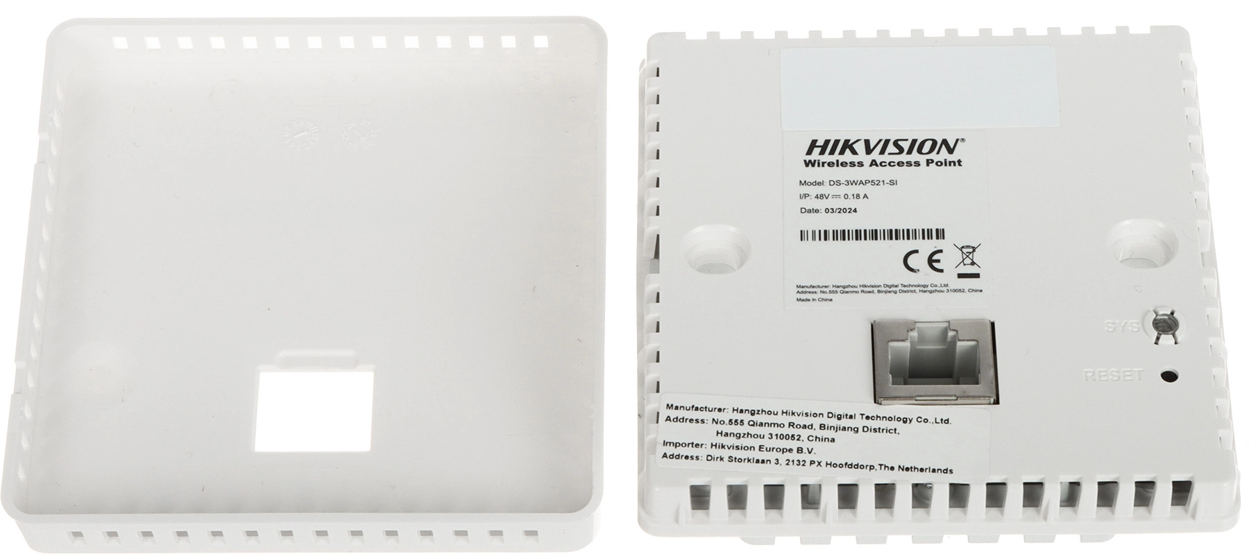 Hıkvısıon%20Ds-3wap521-sı%201167mbps%202port%202.4ghz%20Indoor%20Wall%20Mount%20Access%20Poınt