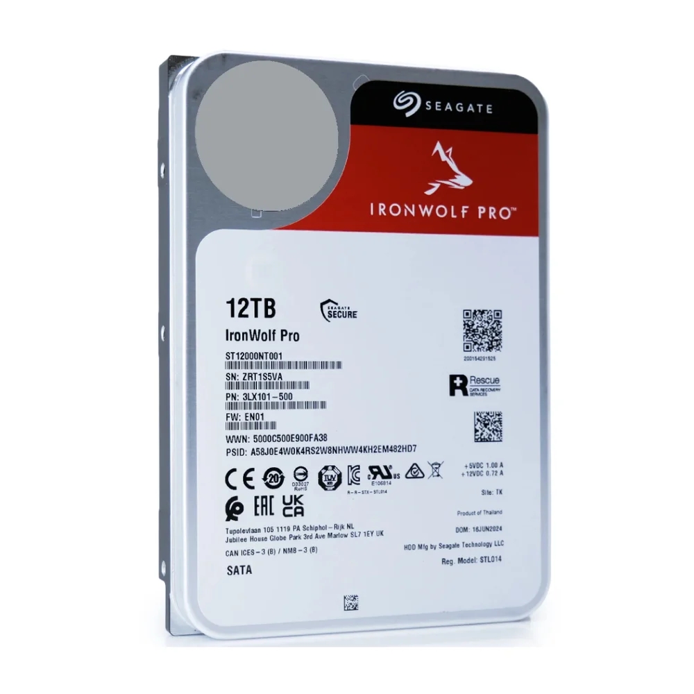 Seagate%20Ironwolf%20Pro%2012tb%207200rpm%20256mb%20Sata3%206gbit/sn%20St12000nt001%20Nas%20Hdd