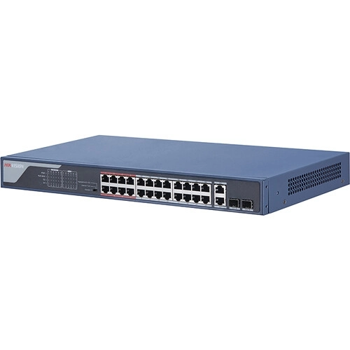 Hıkvısıon%20Ds-3e1326p-eı%2024%20Port%2010/100%2024%20Port%20Poe%202%20Port%20Uplınk%20370w%20Yonetılebılır%20Swıtch