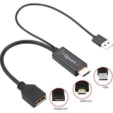 Qport%20Q-dpx%20Dmı(m)%20To%20Dısplayport(f)%20Çevirici