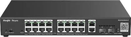 Ruıjıe%20Reyee%20Rg-es220gs-p%2016%20Port%2010/100/1000%2016%20Port%20Poe%202%20Port%20Uplınk%20%202%20Sfp%20250w%20Cloud%20Yönetilebilir%20Rack%20Mount%20Swıtc