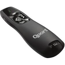 Qport%20Q-sun400%202.4%20Ghz%20Kırmızı%20Lazerli%20Kablosuz%20Presenter%20Siyah