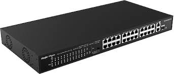 Ruıjıe%20Reyee%20Rg-es126fgs-lp%2024%20Port%2010/100%2024%20Port%20Poe%202%20Port%20Uplınk%20+%201%20Sfp%20180%20Watt%20Yonetılemez%20Rack%20Mount%20Swıtch