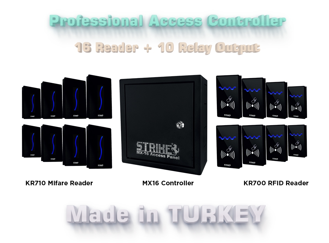 STRIKE%20MX%2016%20LI%20ACCESS%20GEÇİŞ%20KONTROL%20PANELİ