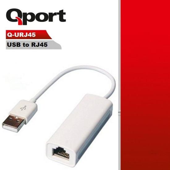 QPORT Q-URJ45 USB TO ETHERNET 10/100 ÇEVİRİCİ