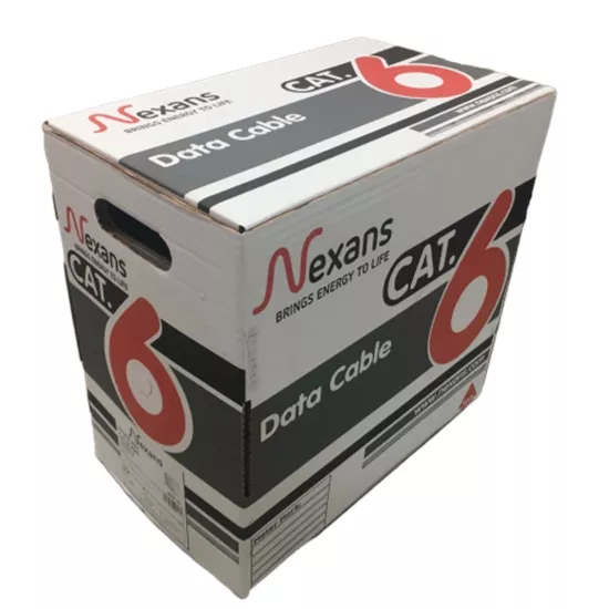 NEXANS 305 METRE HALOJEN FREE CAT 6 UTP 23 AWG KABLO LSZH (HF) DATA KABLOSU(0,58MM)