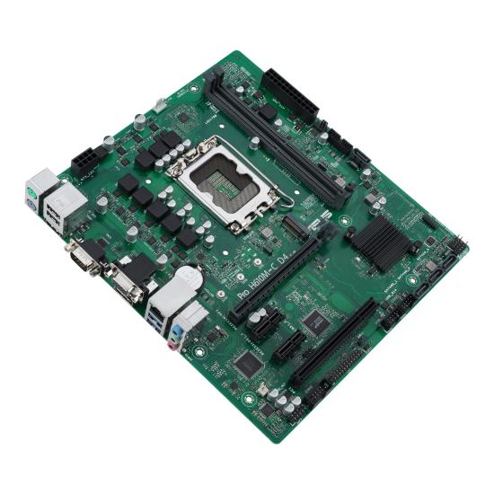 ASUS PRO H610M-C D4-CSM 2xDDR4 3200 DP/HDMI/VGA 1xM2 USB3.2 COM PCI MATX 7/24 KULLANIMA HAZIR ASUS CONTROL CENTER EXPRESS HEDİYELİ