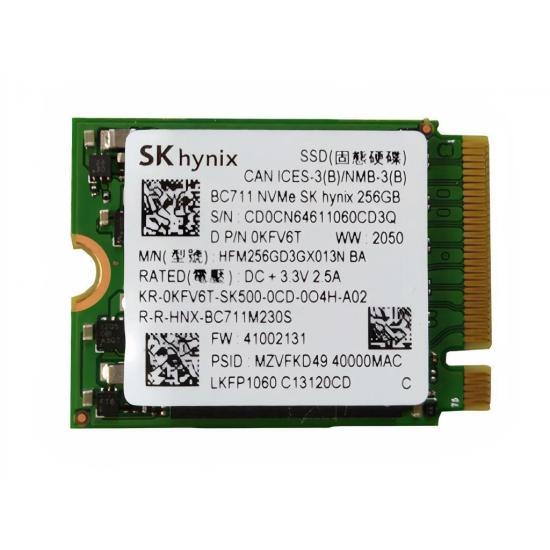 HYNIX 256GB 2850/1400MB/s 2230 M2 PCIe NVME SSD HFM256GD3GX013N