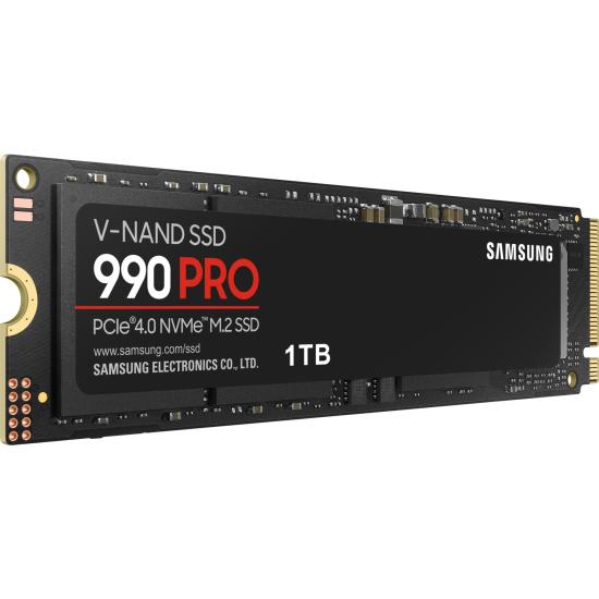SAMSUNG 990 PRO 1TB 7450/6900MB/s NVMe PCIe M.2 SSD MZ-V9P1T0BW